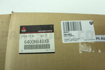 Mitsubishi 6400H848XB COVER,FR BUMPER