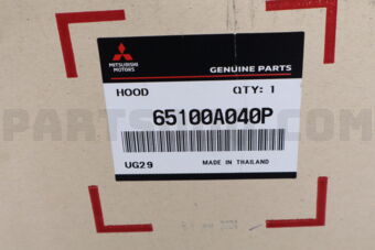 Mitsubishi 65100A040P HOOD