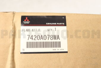 Mitsubishi 7420A078WA OVERFENDER,FR RH