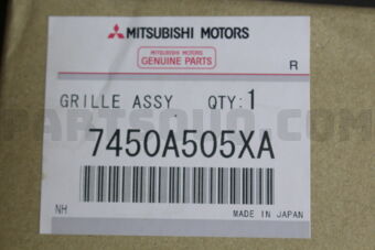 Mitsubishi 7450A505XA GRILLE,RADIATOR
