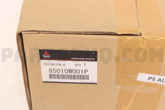 Mitsubishi 85010W001P EXTENSION,RR BUMPER