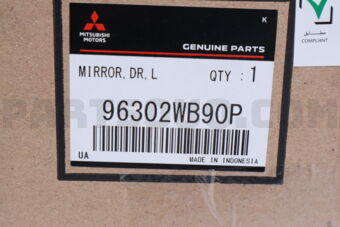 Mitsubishi 96302WB90P MIRROR ASSY,DOOR,L