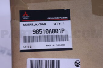 Mitsubishi 98510A001P MODULE,AIR BAG