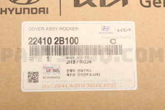 Mobis 224102B100 COVER ASSY-ROCKER