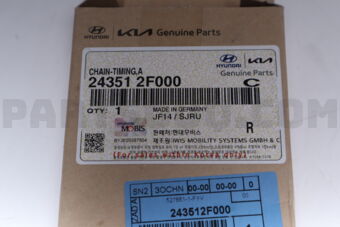 Mobis 243512F000 CHAIN-TIMING A
