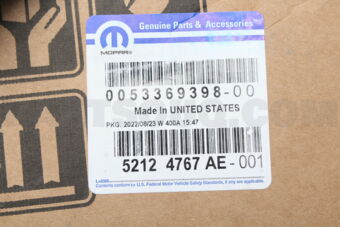 Mopar 52124767AE (F)(S)HUB&BRG BRAKE
