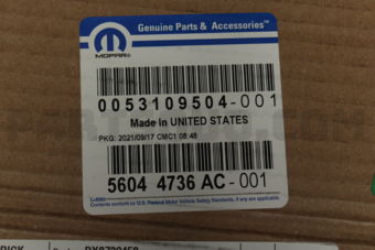 Mopar 56044736AC (F)STARTER MOTOR COMP