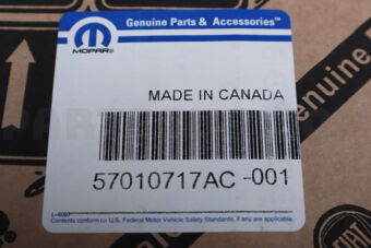 Mopar 57010717AC (F)(S)FOG LAMP REAR