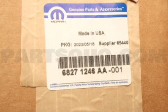 Mopar 68271246AA GASKET INTAKE MANIFOLD