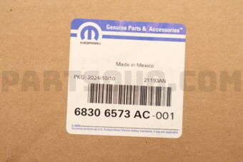 Mopar 68306573AC BRAKE BOOSTER POWER BRAKE