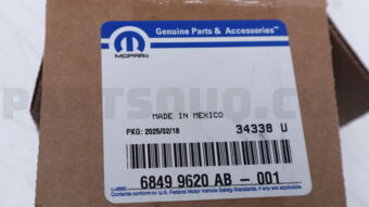 Mopar 68499620AB ELECTRONIC CONTROL TRANSFER CHRYSLER
