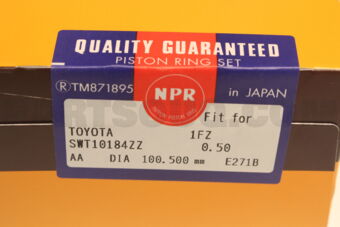 NPR SWT10184050 PISTON RING 050 SET