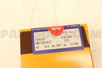 NPR SWT10249ZZSTD RING PISTON STD 1JZ-GTE THINY