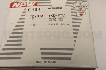 NPW 1610009260 WATER PUMP