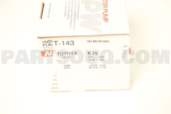 NPW T143 WATER PUMP K3V