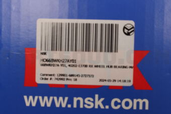 NSK HO66BWKH27AY01 66BWKH27A-Y01, 40202-EJ70B RR WHEEL HUB BEARING-MAGNETIC JAPAN NSK