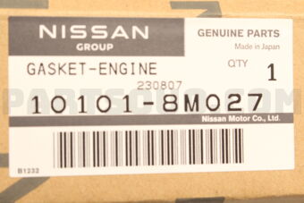 Nissan 101018M027 GASKET KIT-ENGINE REPAIR