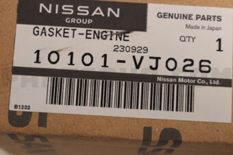 Nissan 10101VJ026 GASKET KIT-ENGINE REPAIR