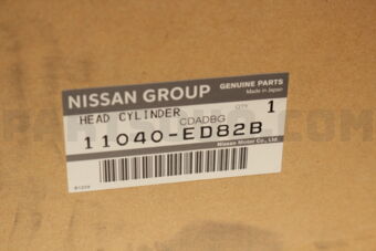 Nissan 11040ED82B HEAD ASSY-CYLINDER