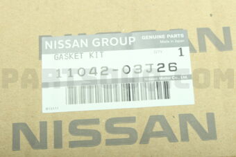 Nissan 1104203J26 GASKET KIT-VALVE REGRIND