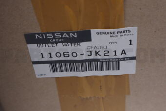 Nissan 11060JK21A OUTLET WATER