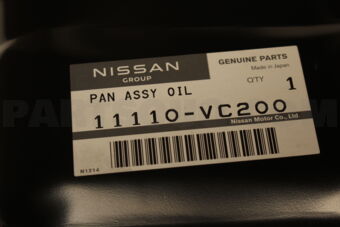 Nissan 11110VC200 PAN ASSY-OIL