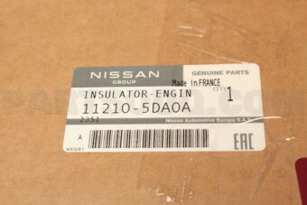 Nissan 112105DA0A INSULATOR ENGIN