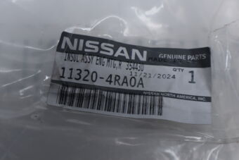 Nissan 113204RA0A INSULATOR ENGINE MOUNTING,REAR