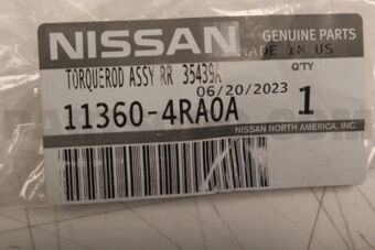 Nissan 113604RA0A BUFFER ASSY ENGINE MOUNTING,REAR