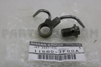Nissan 11560JF00A JET ASSY-OIL