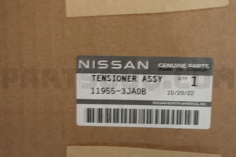 Nissan 119553JA0B TENSIONER ASSY AUTO