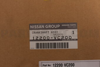 Nissan 12200VC200 CRANKSHAFT ASSY