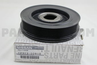 Nissan 1230300Q1D PULLEY-CRANKSHAFT