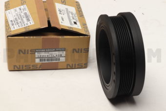 Nissan 123031LA0B PULLEY-CRANKSHAFT