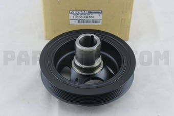 Nissan 12303EB70B PULLEY-CRANKSHAFT
