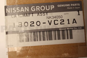 Nissan 13020VC21A CAMSHAFT ASSY
