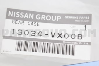 Nissan 13034VX00B CASE ASSY-GEAR