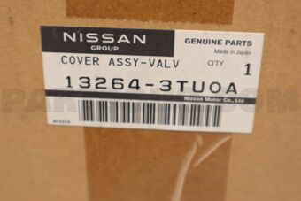 Nissan 132643TU0A COVER ASSY-VALV