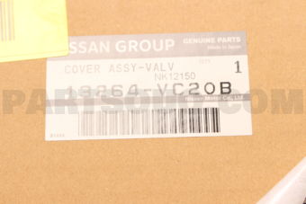 Nissan 13264VC20B COVER ASSY-VALVE ROCKER