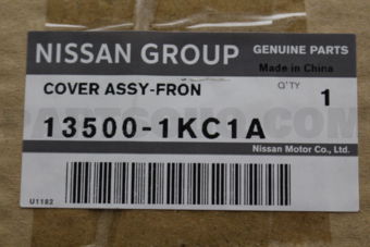 Nissan 135001KC1A COVER ASSY-FRONT,TIMING CHAIN