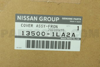 Nissan 135001LA2A COVER ASSY-FRON