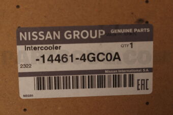 Nissan 144614GC0A CHARGE AIR COOL