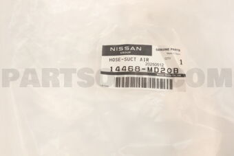 Nissan 14468MD20B HOSE-SUCT AIR