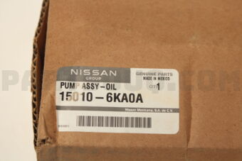 Nissan 150106KA0A OIL PUMP ASSY