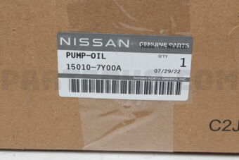 Nissan 150107Y00A PUMP ASSY-OIL