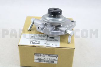 Nissan 16401VB20A COVER-UPPER