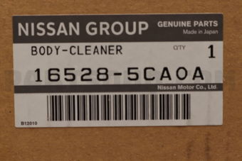 Nissan 165285CA0A BODY-CLEANER