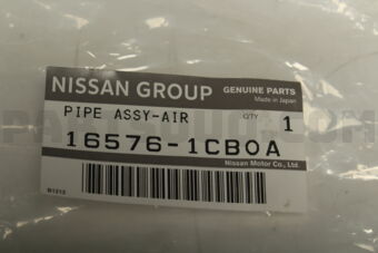 Nissan 165761CB0A DUCT-AIR