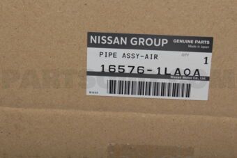 Nissan 165761LA0A DUCT-AIR