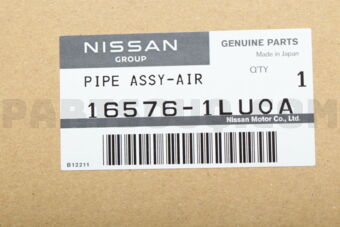 Nissan 165761LU0A DUCT-AIR